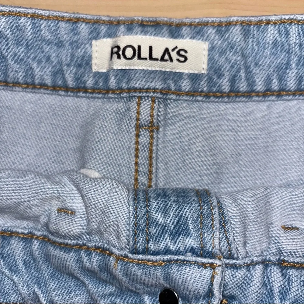 ROLLA'S Sailor Denim Midi Skirt NWT Vintage Blue High Rise Size 24